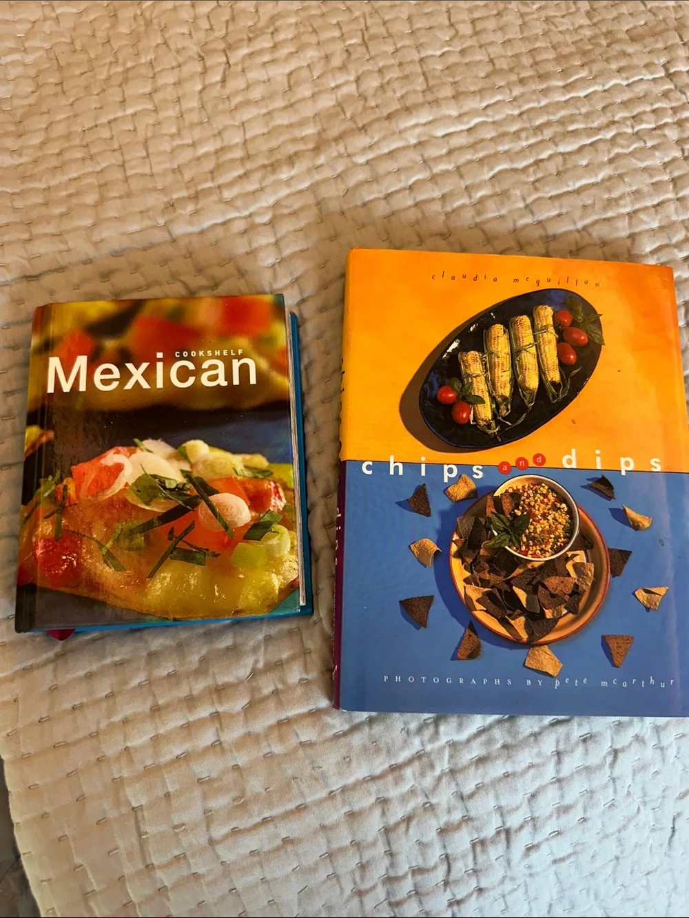 Chips and Dips Cookbook - Orange and Blue Cover